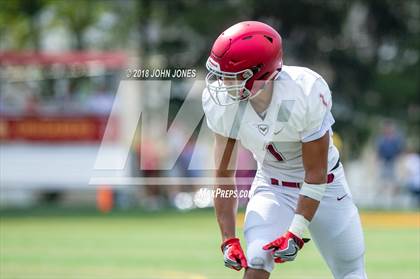 Thumbnail 2 in St. Joseph's Prep vs. Bergen Catholic (Scrimmage) photogallery.
