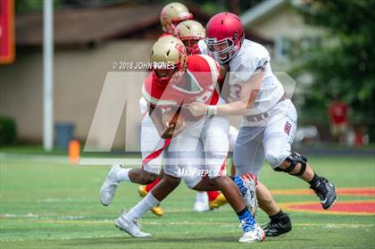 Thumbnail 3 in St. Joseph's Prep vs. Bergen Catholic (Scrimmage) photogallery.
