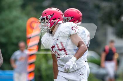 Thumbnail 3 in St. Joseph's Prep vs. Bergen Catholic (Scrimmage) photogallery.