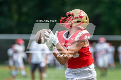 Thumbnail 3 in St. Joseph's Prep vs. Bergen Catholic (Scrimmage) photogallery.