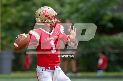 Thumbnail 2 in St. Joseph's Prep vs. Bergen Catholic (Scrimmage) photogallery.