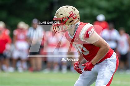 Thumbnail 3 in St. Joseph's Prep vs. Bergen Catholic (Scrimmage) photogallery.