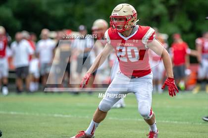 Thumbnail 2 in St. Joseph's Prep vs. Bergen Catholic (Scrimmage) photogallery.