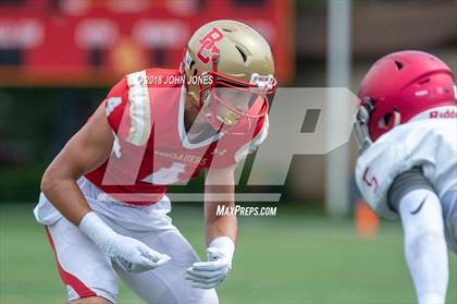 Thumbnail 2 in St. Joseph's Prep vs. Bergen Catholic (Scrimmage) photogallery.