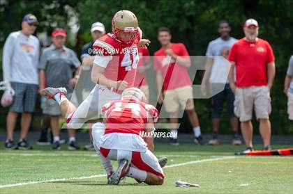 Thumbnail 2 in St. Joseph's Prep vs. Bergen Catholic (Scrimmage) photogallery.