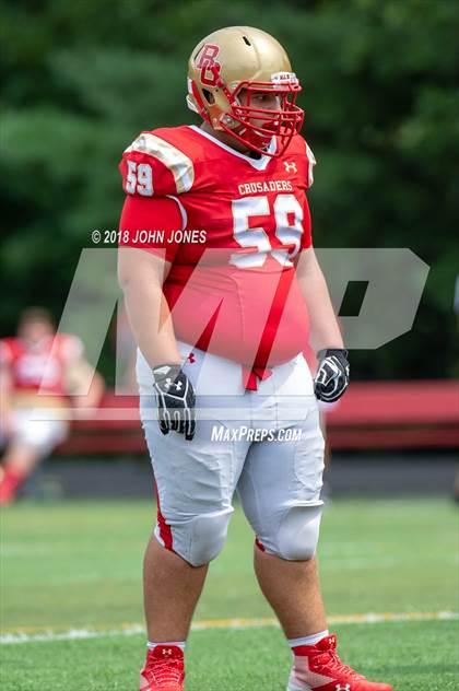 Thumbnail 2 in St. Joseph's Prep vs. Bergen Catholic (Scrimmage) photogallery.