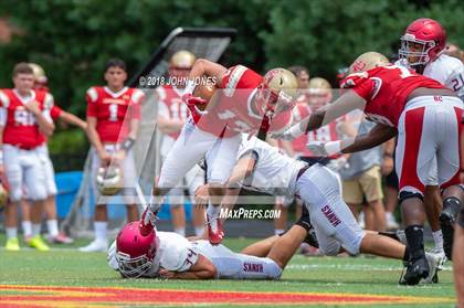 Thumbnail 2 in St. Joseph's Prep vs. Bergen Catholic (Scrimmage) photogallery.