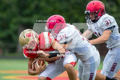 Thumbnail 3 in St. Joseph's Prep vs. Bergen Catholic (Scrimmage) photogallery.