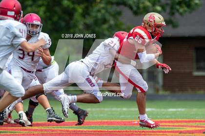 Thumbnail 3 in St. Joseph's Prep vs. Bergen Catholic (Scrimmage) photogallery.