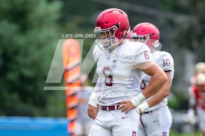 Thumbnail 2 in St. Joseph's Prep vs. Bergen Catholic (Scrimmage) photogallery.