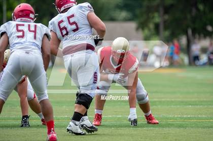 Thumbnail 2 in St. Joseph's Prep vs. Bergen Catholic (Scrimmage) photogallery.