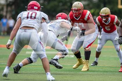 Thumbnail 1 in St. Joseph's Prep vs. Bergen Catholic (Scrimmage) photogallery.