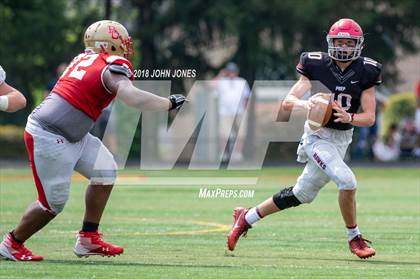 Thumbnail 2 in St. Joseph's Prep vs. Bergen Catholic (Scrimmage) photogallery.