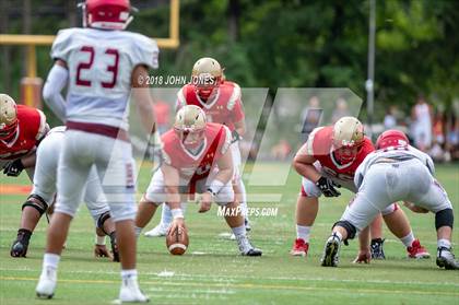 Thumbnail 3 in St. Joseph's Prep vs. Bergen Catholic (Scrimmage) photogallery.