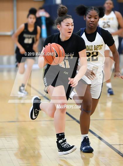 Thumbnail 1 in Riverdale Baptist vs. Archbishop Mitty (Nike Tournament of Champions)  photogallery.