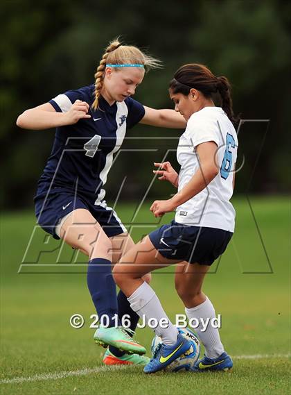 Thumbnail 2 in East Jackson vs. James Clemens (Southern Invitational Shootout 2016) photogallery.