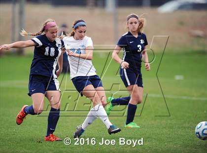 Thumbnail 1 in East Jackson vs. James Clemens (Southern Invitational Shootout 2016) photogallery.