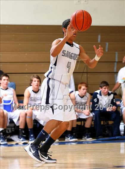Thumbnail 2 in Valencia vs. Saugus (Chaminade Holiday Classic) photogallery.