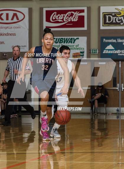Thumbnail 2 in Liberty Christian vs. Fall River (CIF NS Division 6 Final) photogallery.