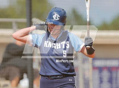 Thumbnail 3 in Bethlehem Christian Academy vs Strong Rock Christian (GIAA 3A Round 1 Playoff) photogallery.