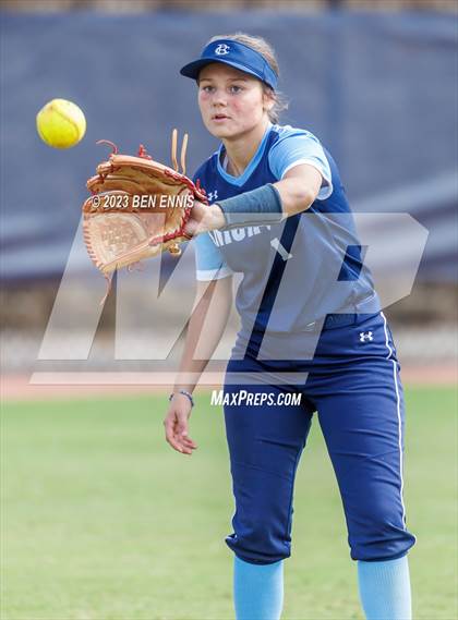 Thumbnail 2 in Bethlehem Christian Academy vs Strong Rock Christian (GIAA 3A Round 1 Playoff) photogallery.