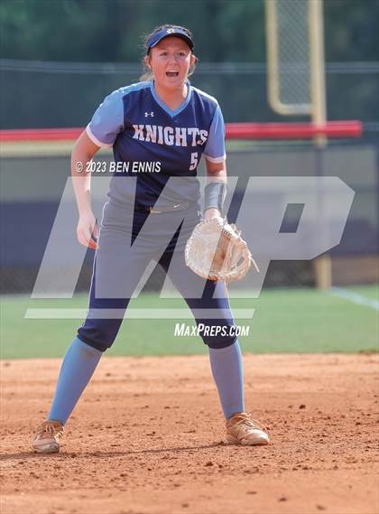 Thumbnail 2 in Bethlehem Christian Academy vs Strong Rock Christian (GIAA 3A Round 1 Playoff) photogallery.
