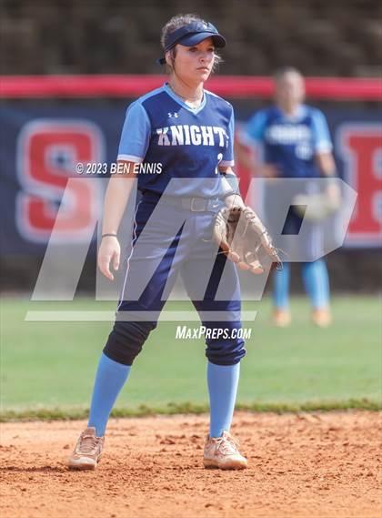 Thumbnail 3 in Bethlehem Christian Academy vs Strong Rock Christian (GIAA 3A Round 1 Playoff) photogallery.