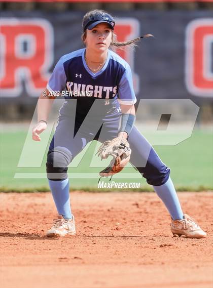 Thumbnail 3 in Bethlehem Christian Academy vs Strong Rock Christian (GIAA 3A Round 1 Playoff) photogallery.