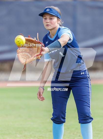 Thumbnail 3 in Bethlehem Christian Academy vs Strong Rock Christian (GIAA 3A Round 1 Playoff) photogallery.