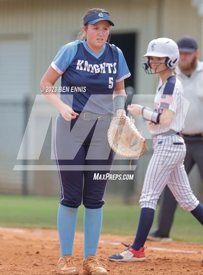 Thumbnail 1 in Bethlehem Christian Academy vs Strong Rock Christian (GIAA 3A Round 1 Playoff) photogallery.