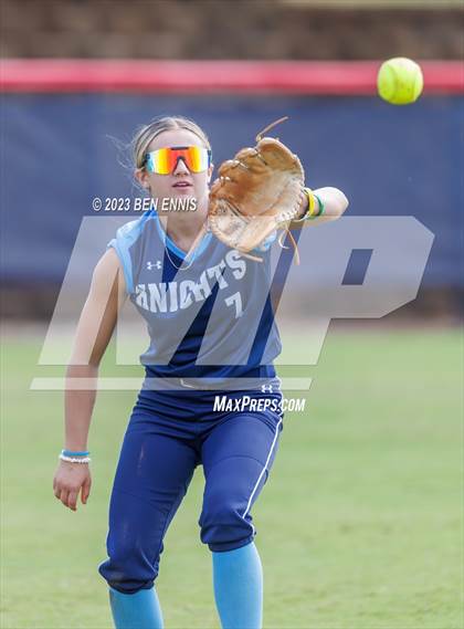 Thumbnail 3 in Bethlehem Christian Academy vs Strong Rock Christian (GIAA 3A Round 1 Playoff) photogallery.