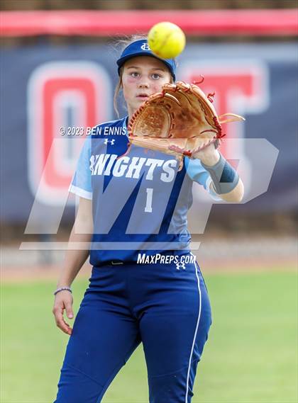 Thumbnail 3 in Bethlehem Christian Academy vs Strong Rock Christian (GIAA 3A Round 1 Playoff) photogallery.