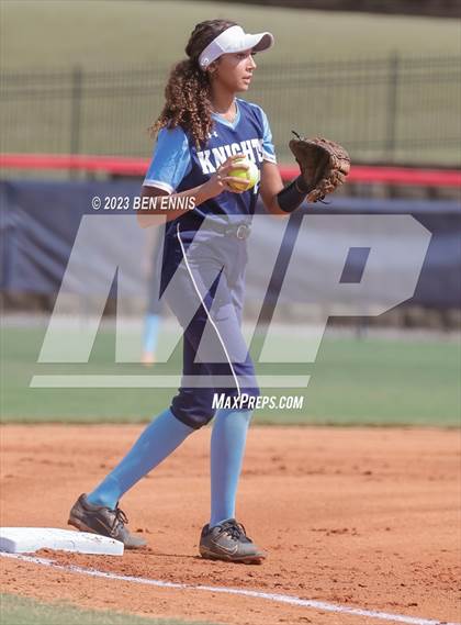 Thumbnail 2 in Bethlehem Christian Academy vs Strong Rock Christian (GIAA 3A Round 1 Playoff) photogallery.