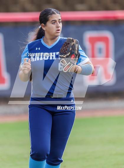 Thumbnail 2 in Bethlehem Christian Academy vs Strong Rock Christian (GIAA 3A Round 1 Playoff) photogallery.