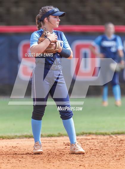 Thumbnail 2 in Bethlehem Christian Academy vs Strong Rock Christian (GIAA 3A Round 1 Playoff) photogallery.