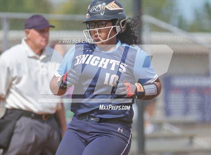 Thumbnail 2 in Bethlehem Christian Academy vs Strong Rock Christian (GIAA 3A Round 1 Playoff) photogallery.