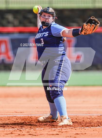 Thumbnail 1 in Bethlehem Christian Academy vs Strong Rock Christian (GIAA 3A Round 1 Playoff) photogallery.