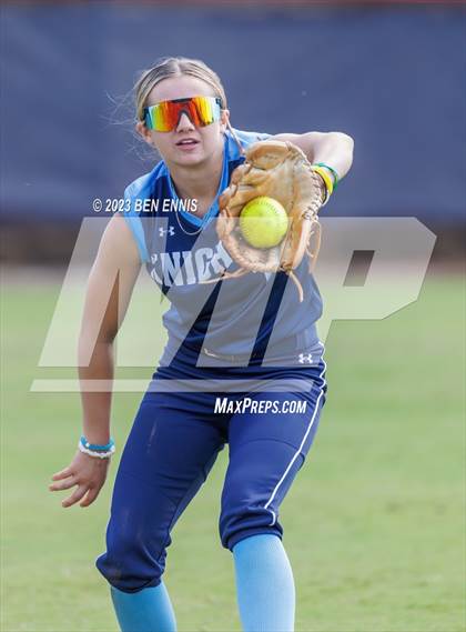Thumbnail 2 in Bethlehem Christian Academy vs Strong Rock Christian (GIAA 3A Round 1 Playoff) photogallery.