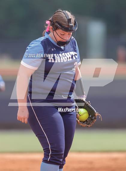 Thumbnail 2 in Bethlehem Christian Academy vs Strong Rock Christian (GIAA 3A Round 1 Playoff) photogallery.