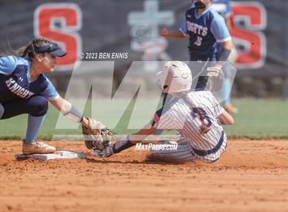 Thumbnail 3 in Bethlehem Christian Academy vs Strong Rock Christian (GIAA 3A Round 1 Playoff) photogallery.