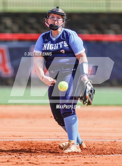 Thumbnail 3 in Bethlehem Christian Academy vs Strong Rock Christian (GIAA 3A Round 1 Playoff) photogallery.