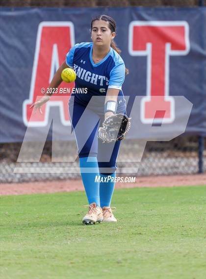 Thumbnail 2 in Bethlehem Christian Academy vs Strong Rock Christian (GIAA 3A Round 1 Playoff) photogallery.