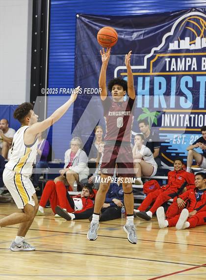 Thumbnail 1 in Dobyns-Bennett @ Montour (Tampa Bay Christmas Invitational) photogallery.