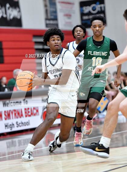 Thumbnail 1 in Lake Howell vs Fleming Island (New Year's Shootout at New Smyrna Beach) photogallery.