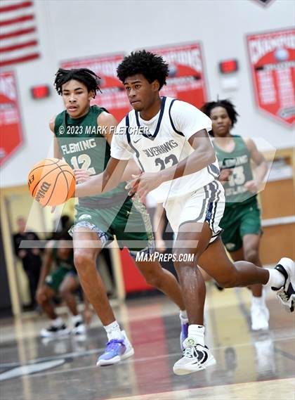 Thumbnail 1 in Lake Howell vs Fleming Island (New Year's Shootout at New Smyrna Beach) photogallery.