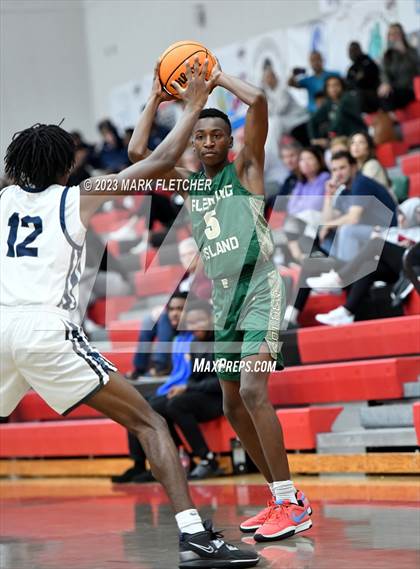 Thumbnail 1 in Lake Howell vs Fleming Island (New Year's Shootout at New Smyrna Beach) photogallery.