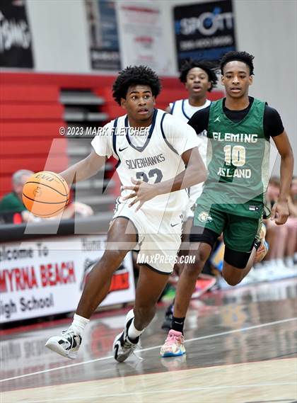 Thumbnail 3 in Lake Howell vs Fleming Island (New Year's Shootout at New Smyrna Beach) photogallery.