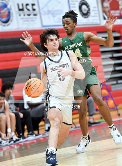 Thumbnail 1 in Lake Howell vs Fleming Island (New Year's Shootout at New Smyrna Beach) photogallery.