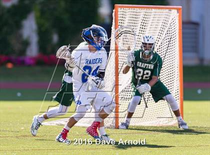 Thumbnail 2 in Grafton Memorial @ Dover-Sherborn (MIAA Division 3 Final) photogallery.