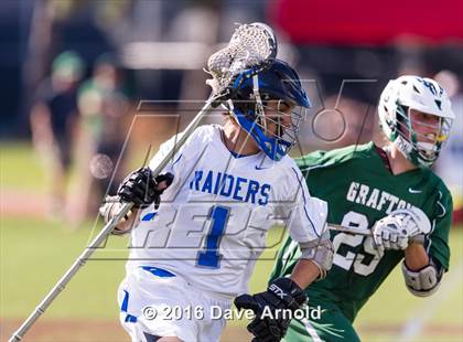 Thumbnail 3 in Grafton Memorial @ Dover-Sherborn (MIAA Division 3 Final) photogallery.